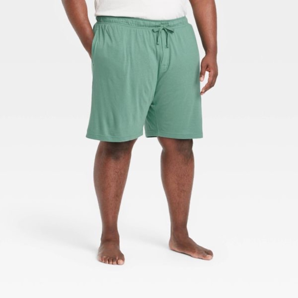 Men's Big & Tall 9" Solid Knit Pajama Shorts - Goodfellow & Co™